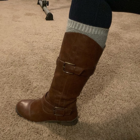 NWOT Sweater Knit Boot Cuff Set - Picture 6 of 6